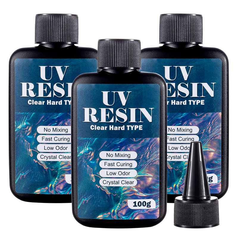100/200/300g UV Resin Hard Typ - огляд і ціна Epoxy Uv Resin Kit