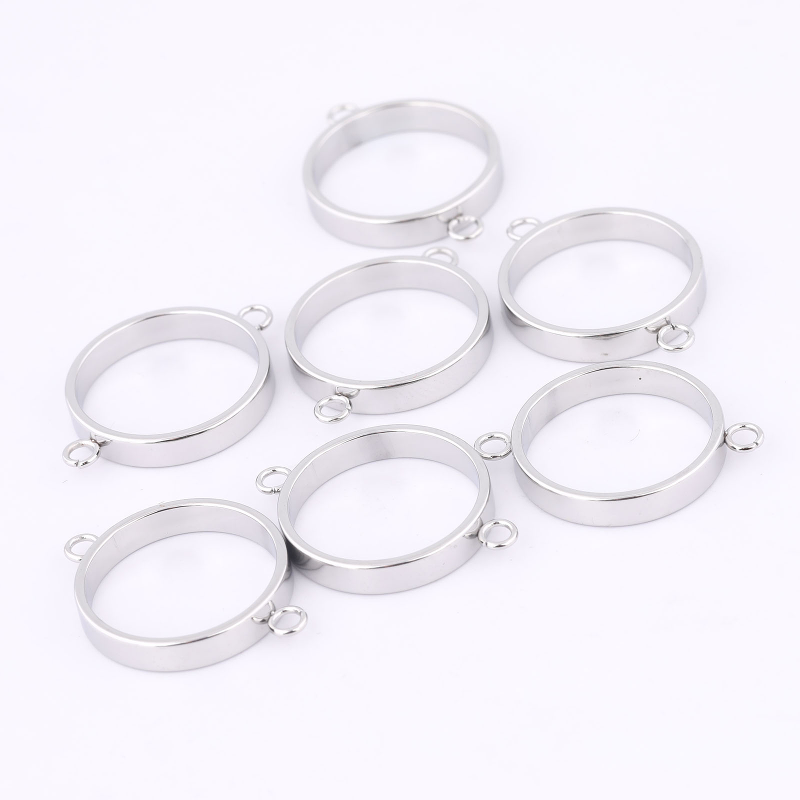 10pcs Stainless Steel 14mm Ope - огляд і ціна Resin Craft Projects