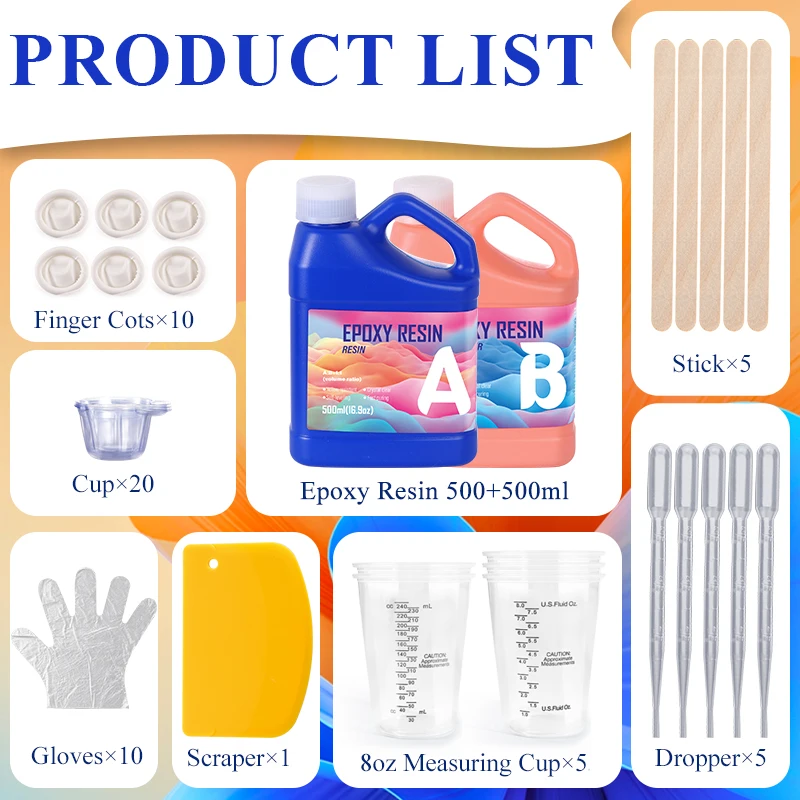 Easy Mixing Epoxy Resin Kit Cr - огляд і ціна Epoxy Uv Resin Kit