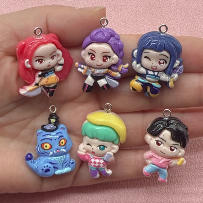 10pcs resin cartoon pendant, D - огляд і ціна Resin Craft Projects