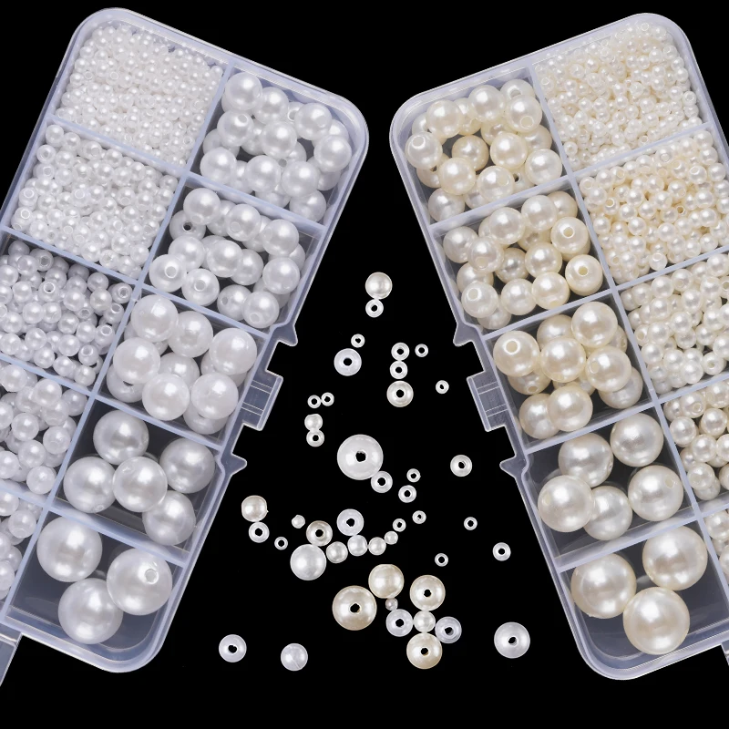 800pcs Artificial Faux Pearl R - огляд і ціна Crafting Resin