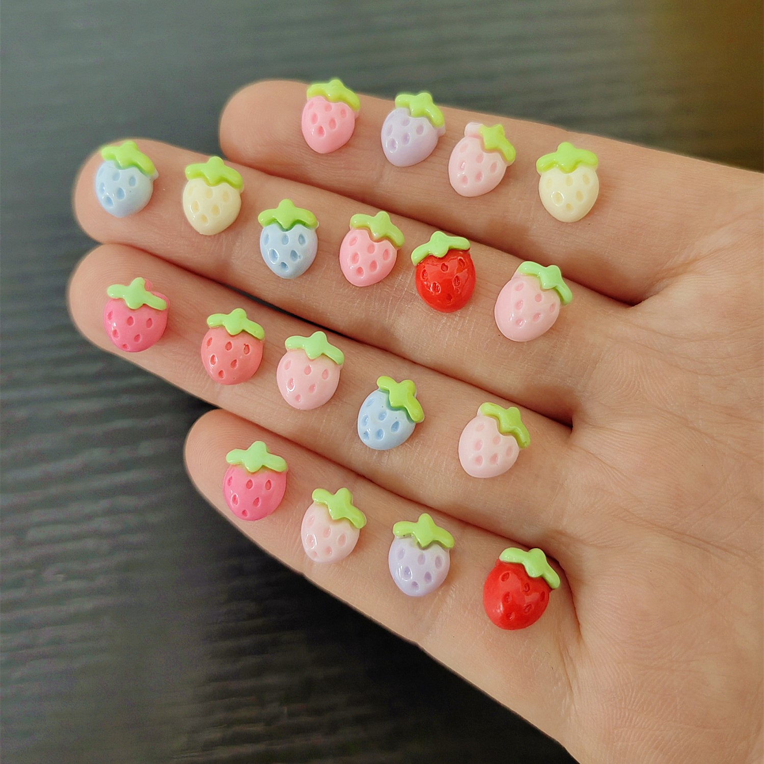 30Pcs New Cute Resin Mini Smal - огляд і ціна Flower Preservation Resin