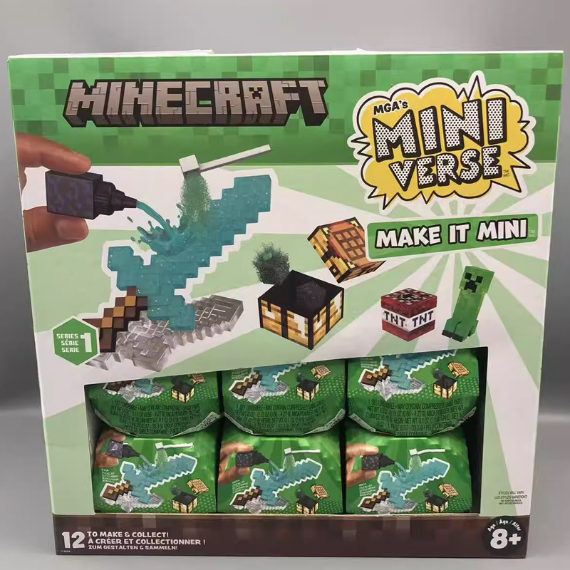 Original MGA Miniverse Minecra - огляд і ціна Resin Craft Minecraft