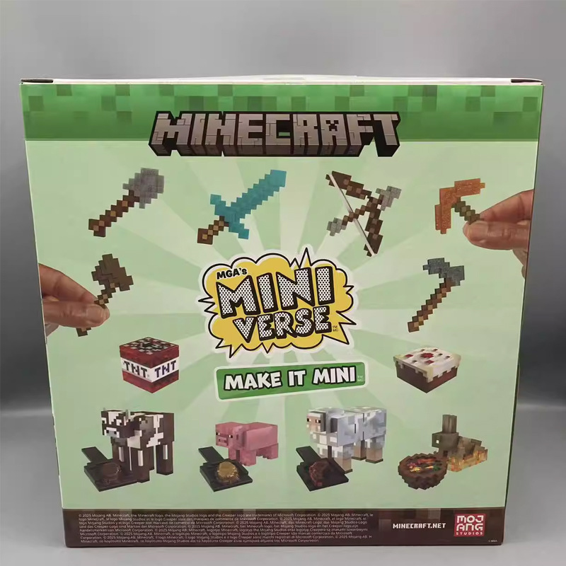 Original MGA Miniverse Minecra - огляд і ціна Resin Craft Minecraft