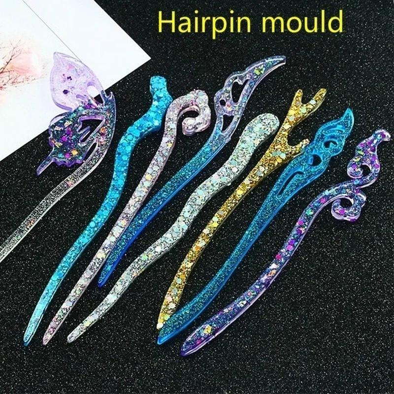 New Transparent Hairpin Silico - огляд і ціна Resin Craft Projects