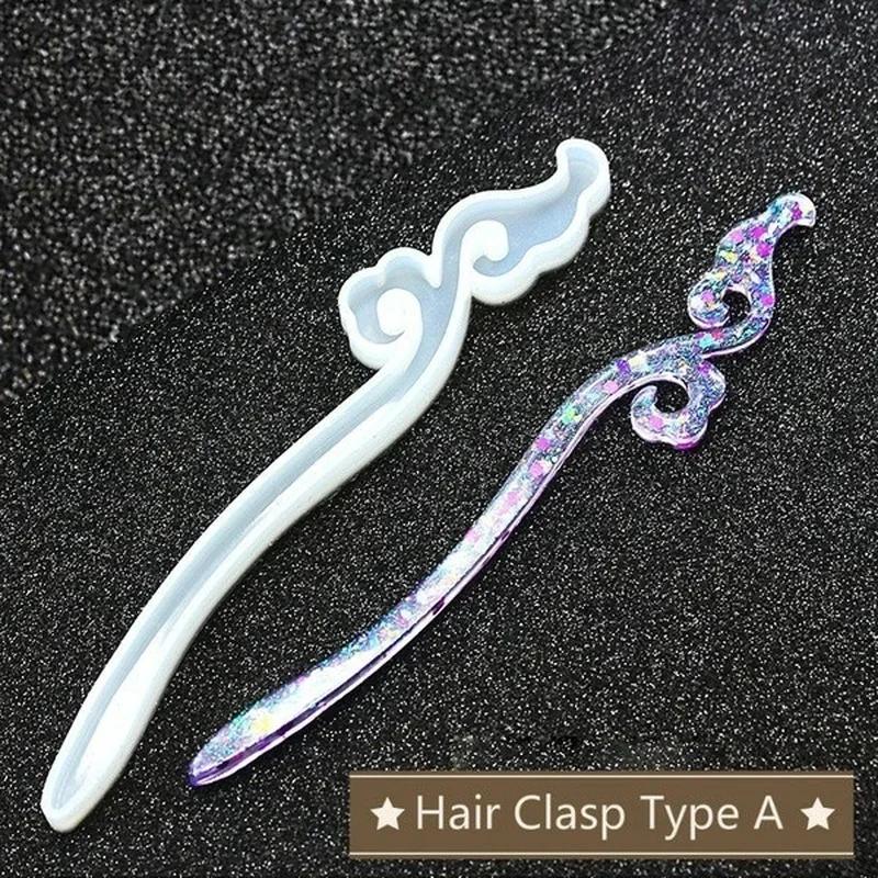 New Transparent Hairpin Silico - огляд і ціна Resin Craft Projects