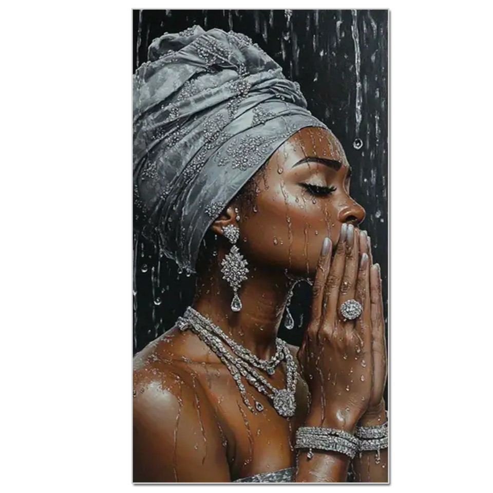 Silver Prayer for African Wome - огляд і ціна Crafting Resin