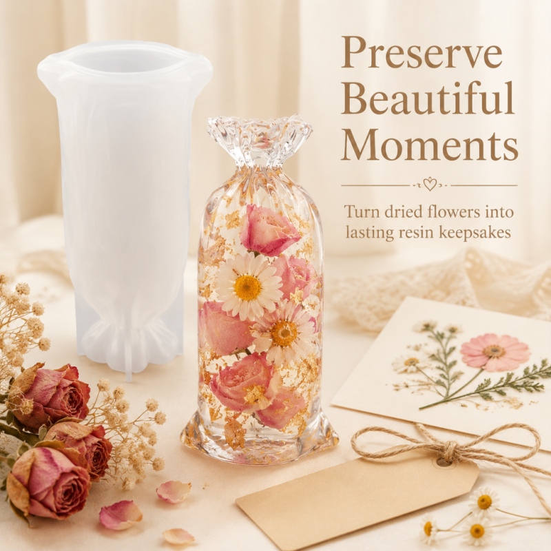 Lucky Bag Resin Silicone Mould - огляд і ціна Flower Preservation Resin