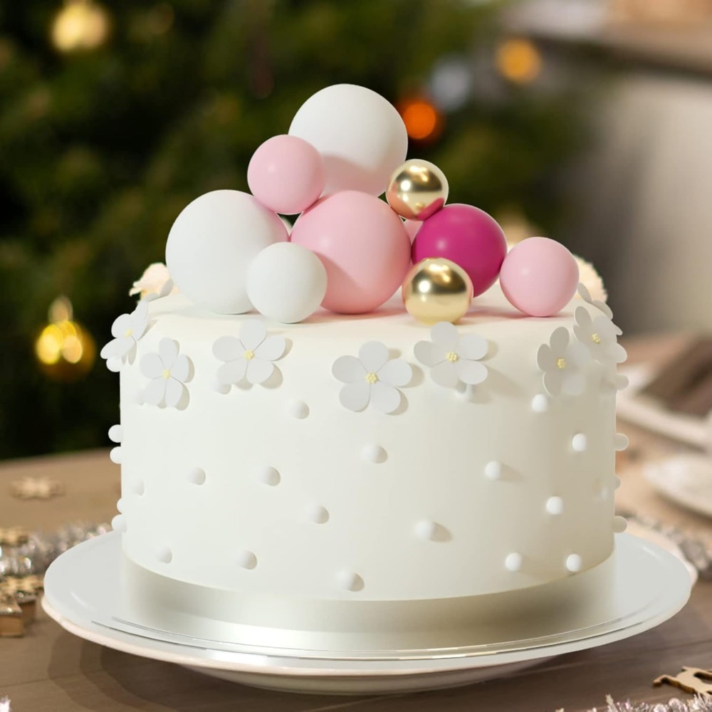 20Pcs Happy Birthday Cake Gold - огляд і ціна Gold Foil Flakes