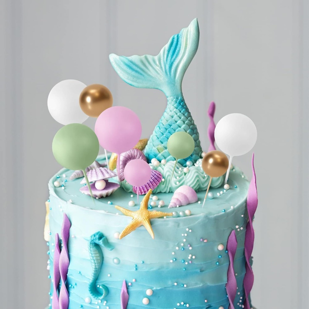 20Pcs Happy Birthday Cake Gold - огляд і ціна Gold Foil Flakes